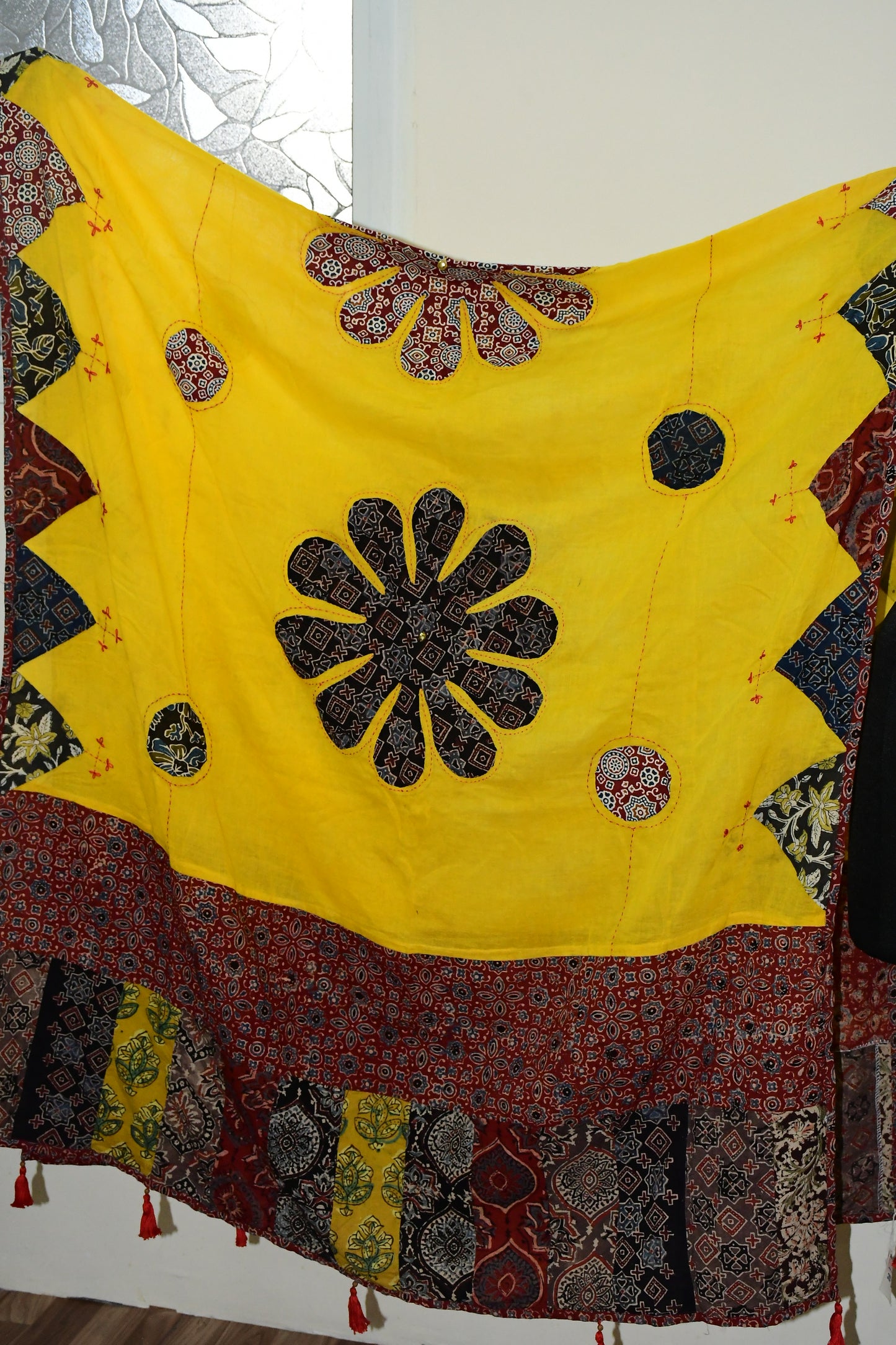 Patch & Hand Embroidery Dupatta